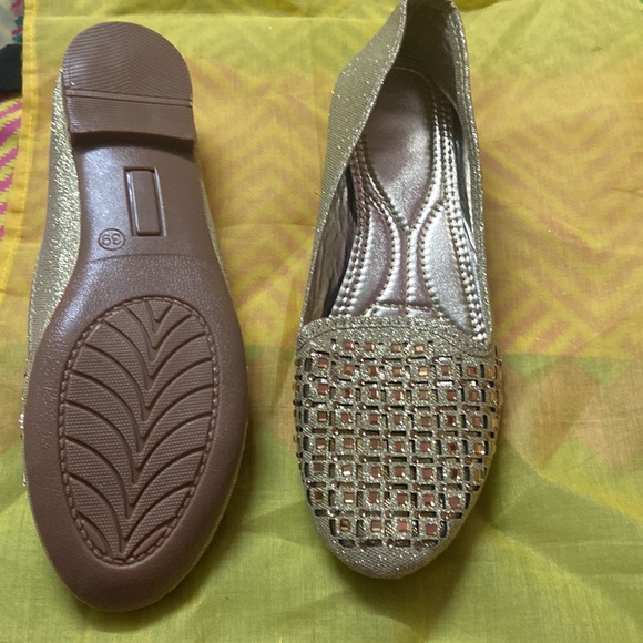 Women's Faux Leather Mojari Jutti Sandal Size 39, UK size 10 - Picture 4 of 10